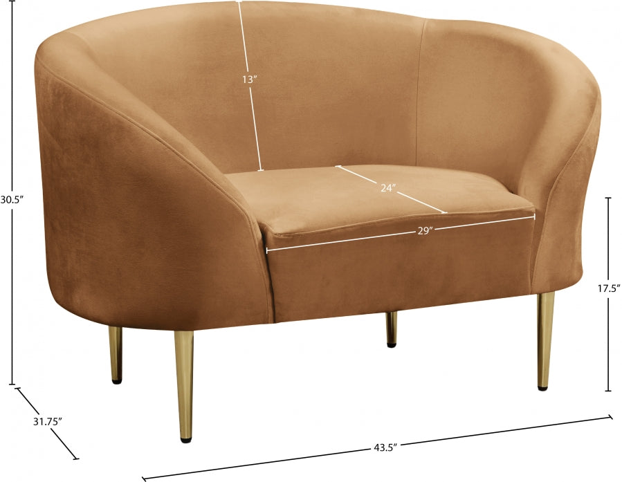 Ritz Velvet Upholstered Chair