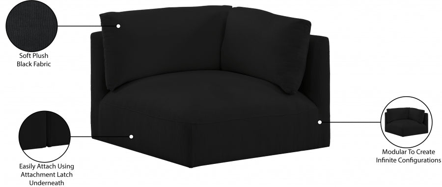 Ease Fabric Upholstered Corner Modular Chair