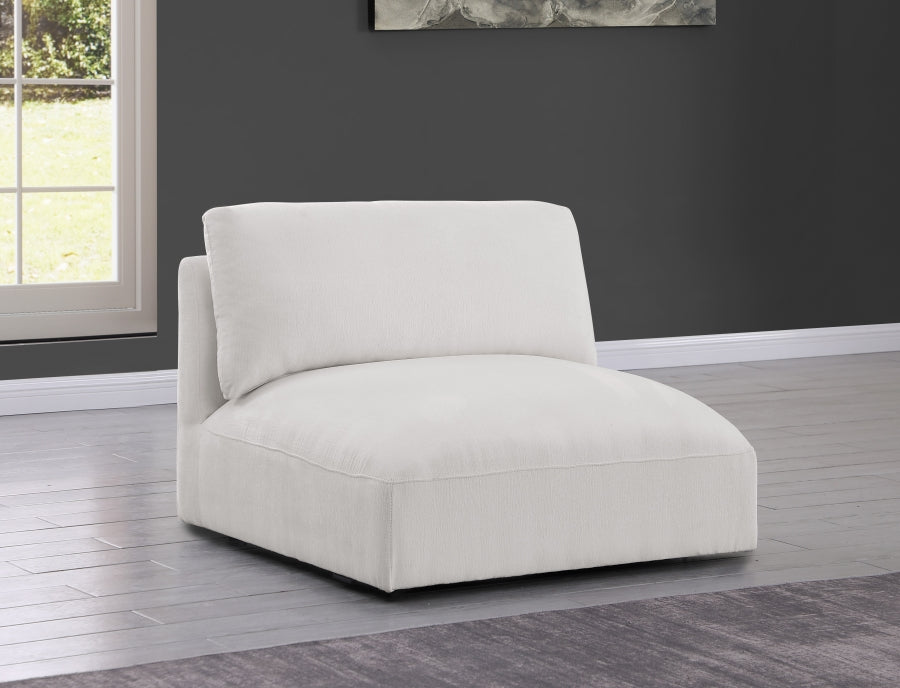 Ease Fabric Upholstered Armless Modular Chair