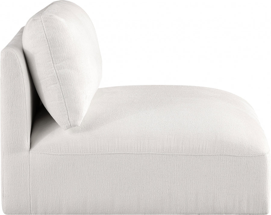 Ease Fabric Upholstered Armless Modular Chair