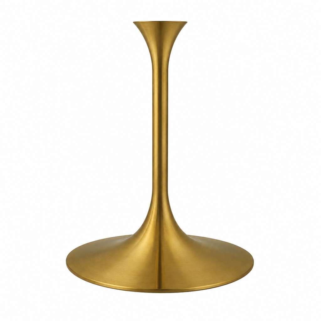 Leo Brass Faux Marble (Stone) Table