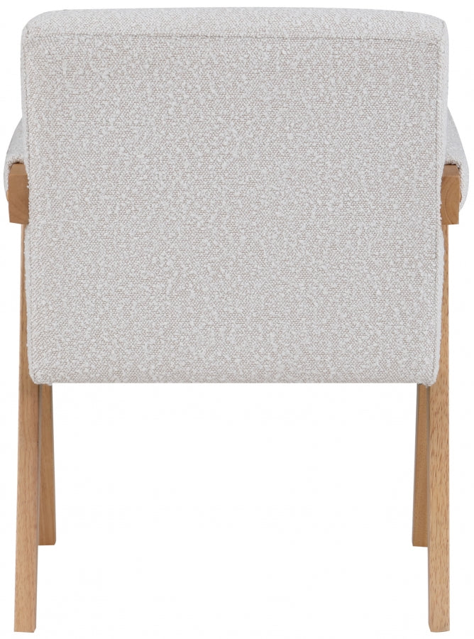 Woodloch Boucle Fabric Upholstered Accent Chair