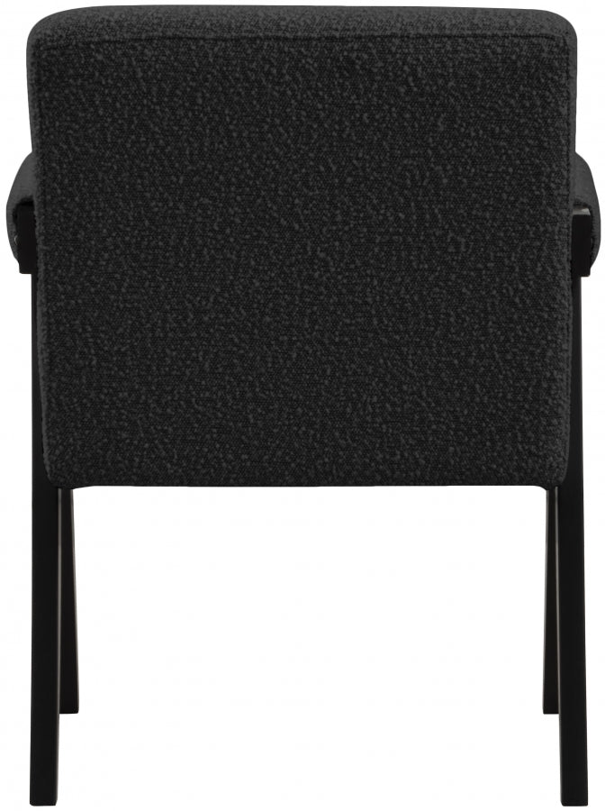 Woodloch Boucle Fabric Upholstered Accent Chair