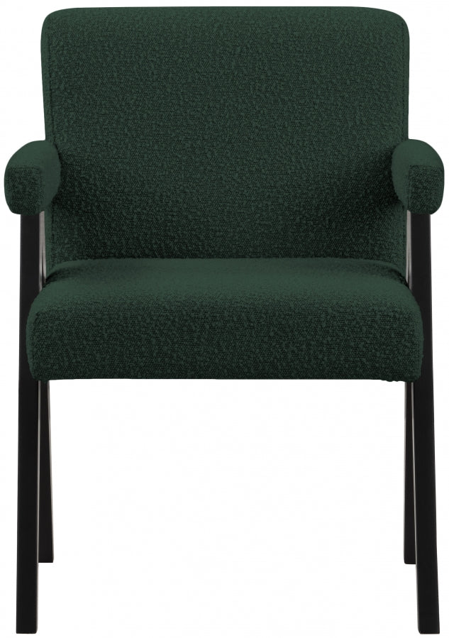 Woodloch Boucle Fabric Upholstered Accent Chair
