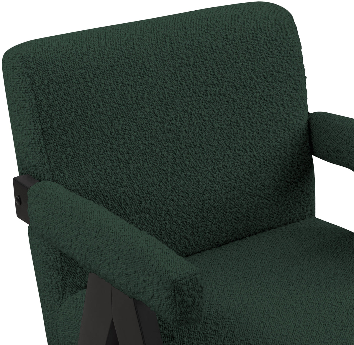 Woodloch Boucle Fabric Upholstered Accent Chair