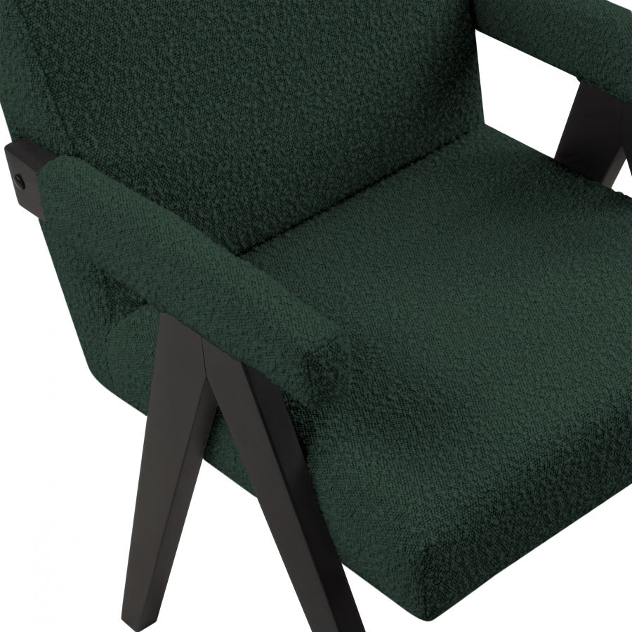 Woodloch Boucle Fabric Upholstered Accent Chair