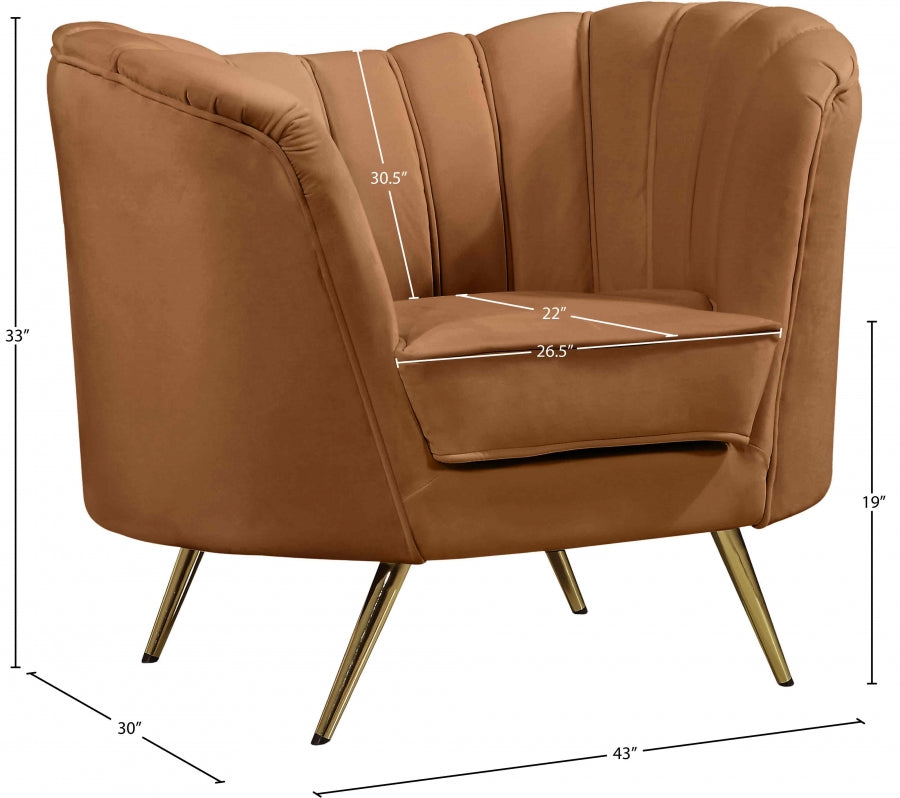 Margo Velvet Upholstered Chair