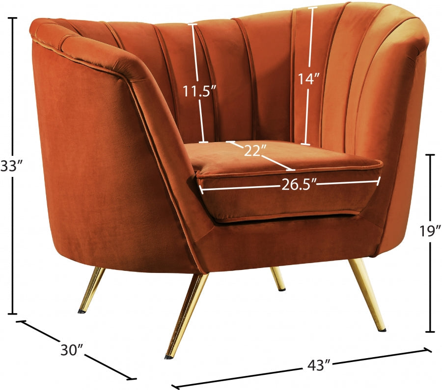 Margo Velvet Upholstered Chair