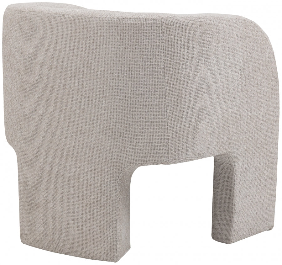 Sawyer Chenille Fabric Upholstered Accent Chair