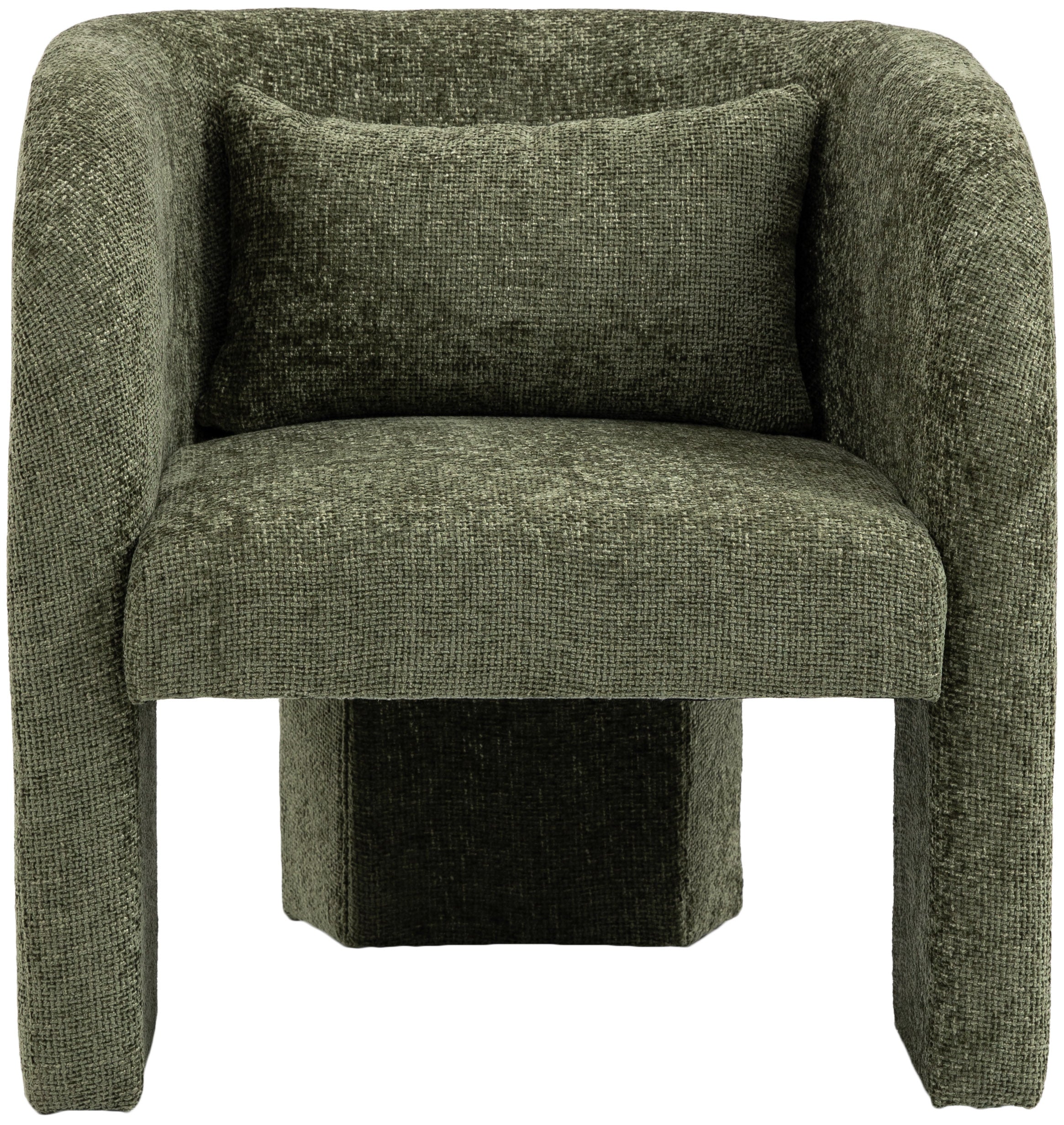 Sawyer Chenille Fabric Upholstered Accent Chair