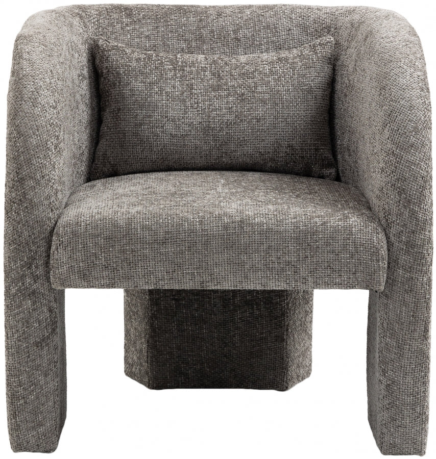 Sawyer Chenille Fabric Upholstered Accent Chair