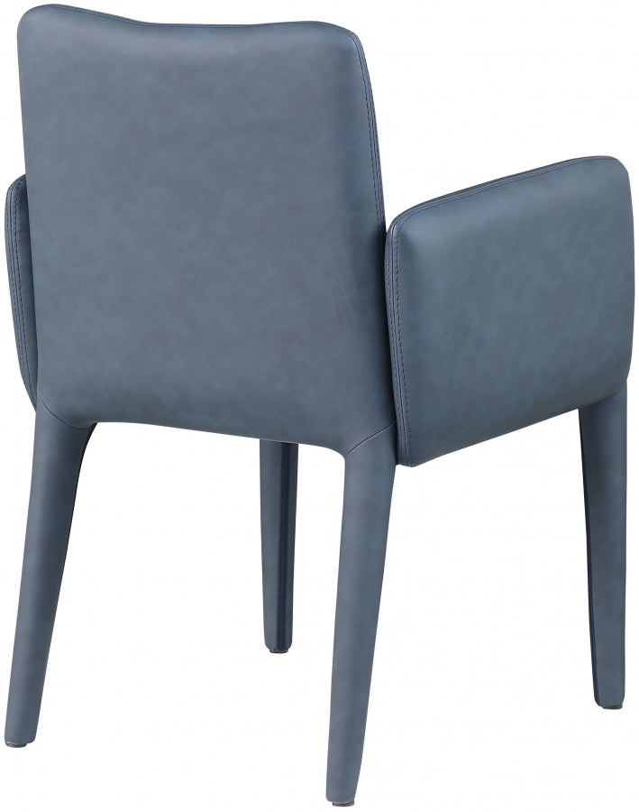 Pelle Vegan Leather Upholstered Dining Chair / Accent Chair