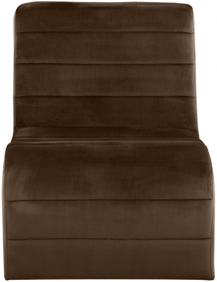 Ivy Velvet Upholstered Accent Chair