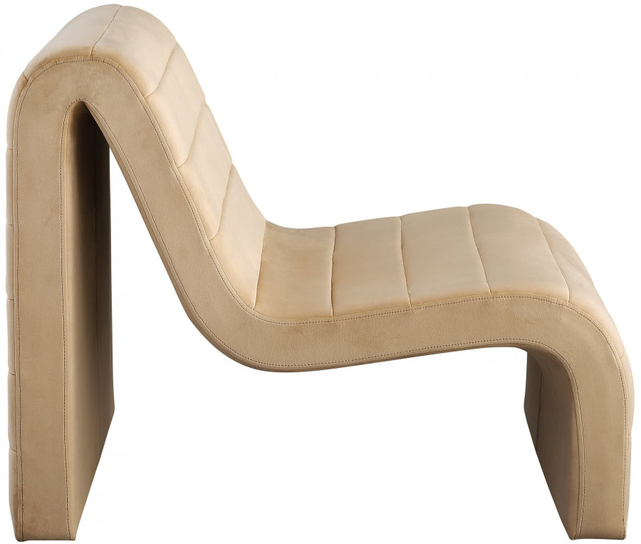 Ivy Velvet Upholstered Accent Chair