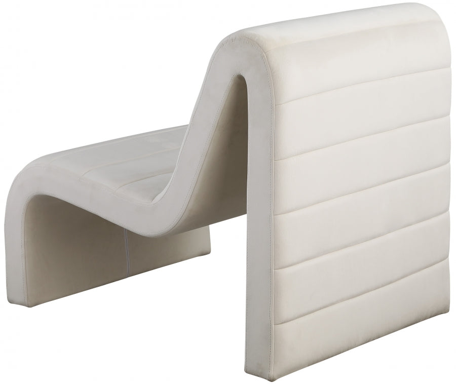 Ivy Velvet Upholstered Accent Chair