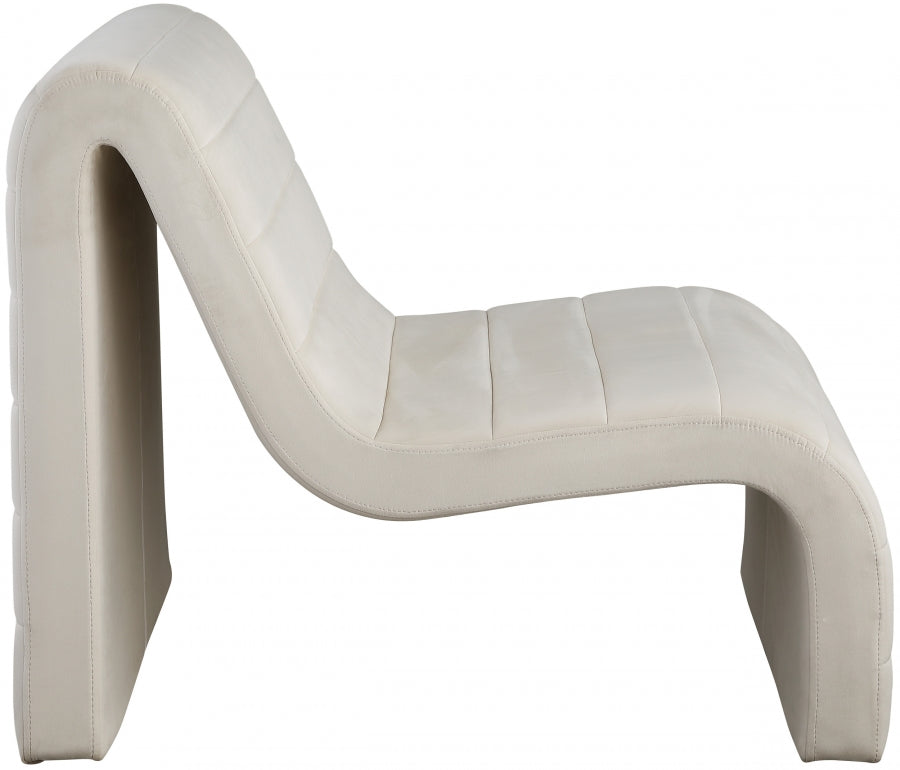 Ivy Velvet Upholstered Accent Chair