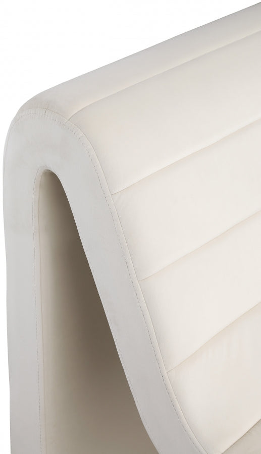 Ivy Velvet Upholstered Accent Chair