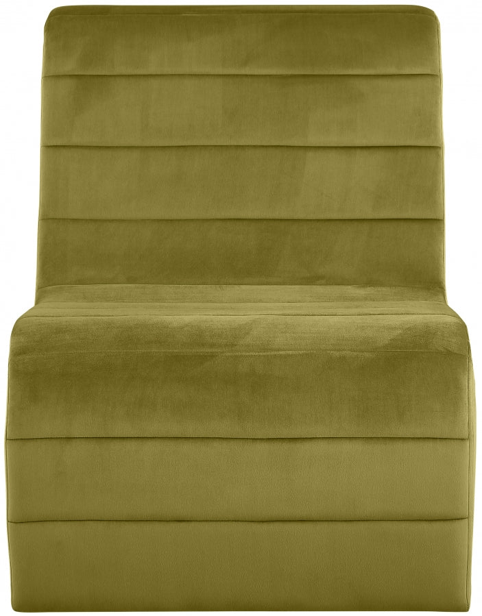 Ivy Velvet Upholstered Accent Chair