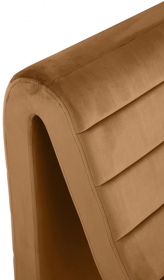 Ivy Velvet Upholstered Accent Chair