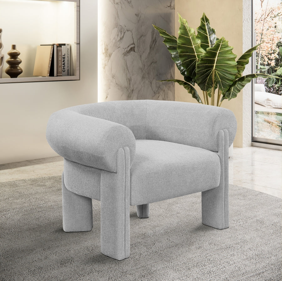 Stefano Fabric Upholstered Accent Chair