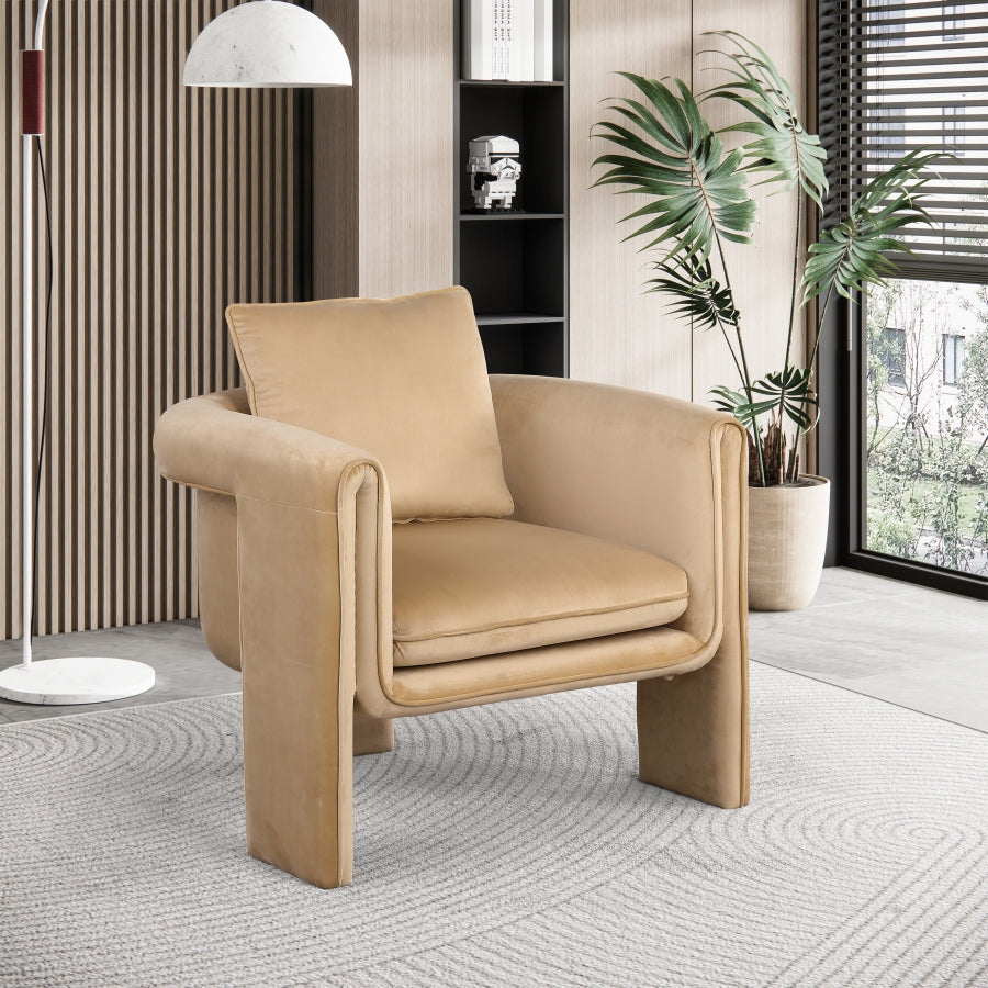 Sloan Velvet Upholstered Accent Chair