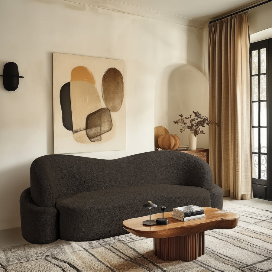 Principessa Boucle Fabric Sofa