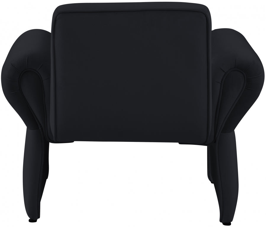 Fleurette Velvet Upholstered Accent Chair