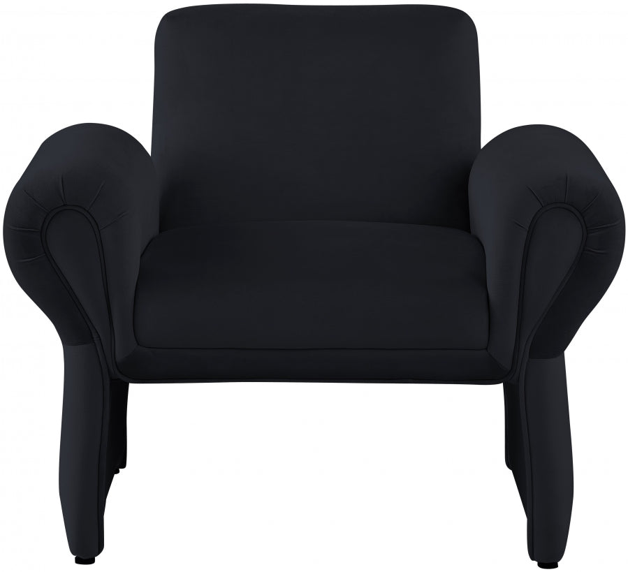 Fleurette Velvet Upholstered Accent Chair