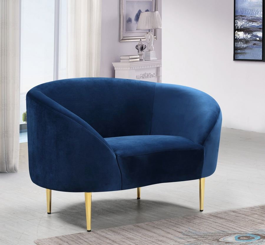 Ritz Velvet Upholstered Chair