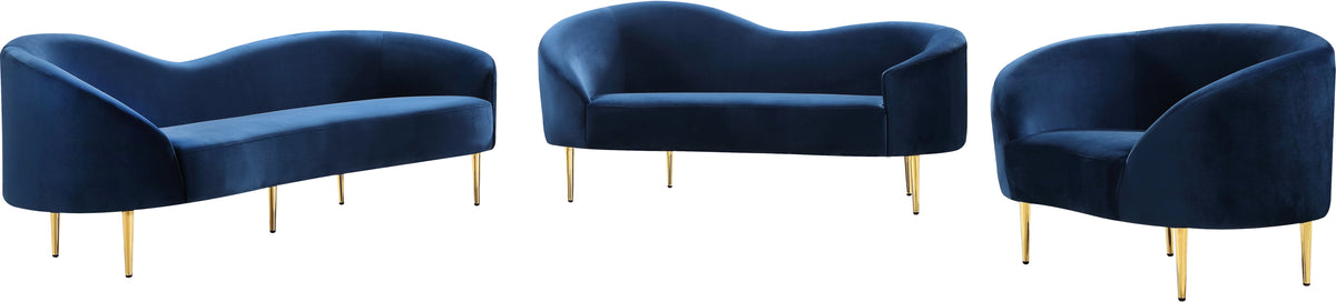 Ritz Velvet Upholstered Chair