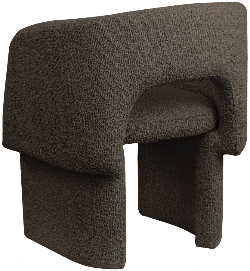Emmet Boucle Fabric Upholstered Dining Chair / Accent Chair