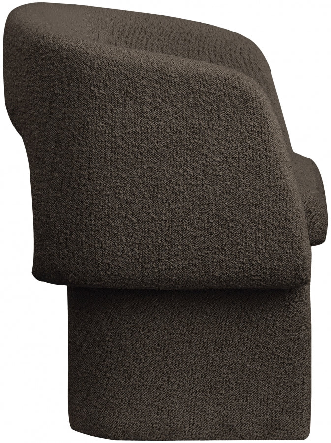 Emmet Boucle Fabric Upholstered Dining Chair / Accent Chair