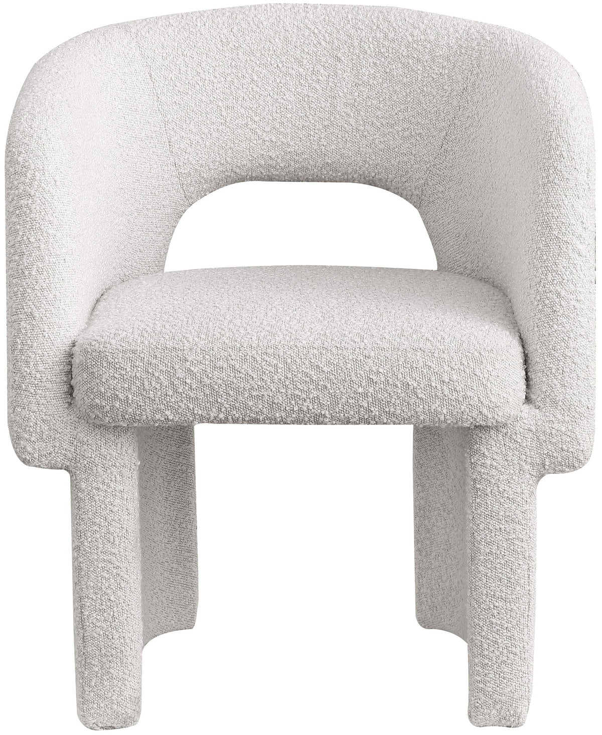 Emmet Boucle Fabric Upholstered Dining Chair / Accent Chair