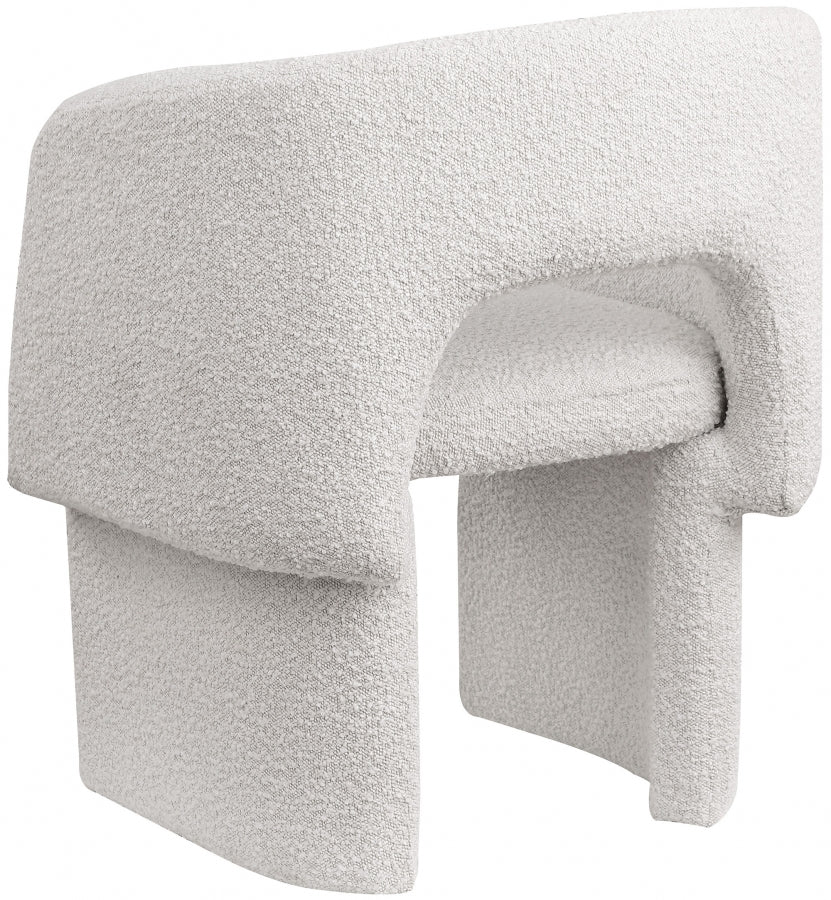 Emmet Boucle Fabric Upholstered Dining Chair / Accent Chair