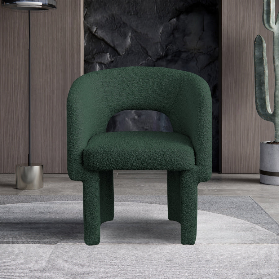 Emmet Boucle Fabric Upholstered Dining Chair / Accent Chair
