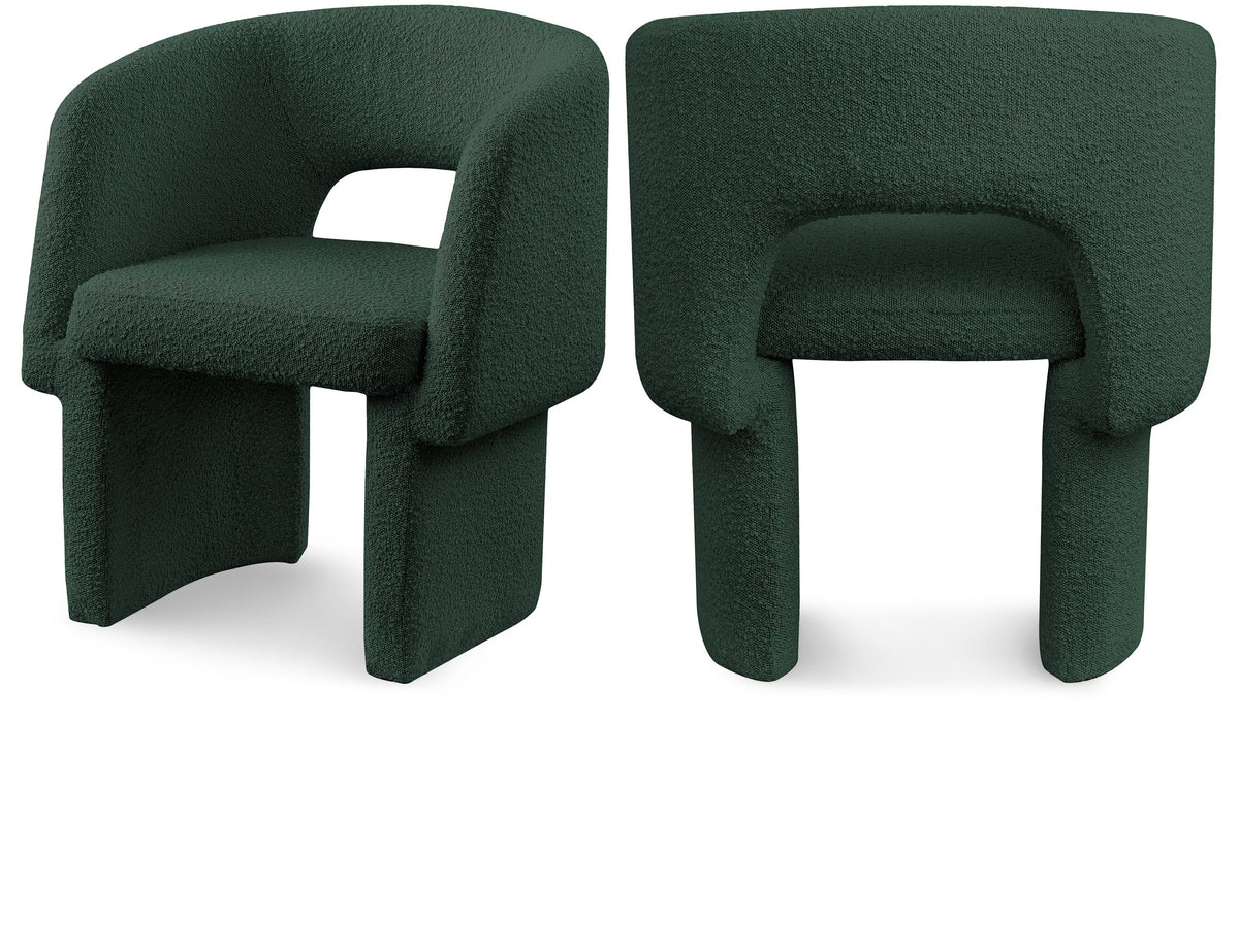 Emmet Boucle Fabric Upholstered Dining Chair / Accent Chair