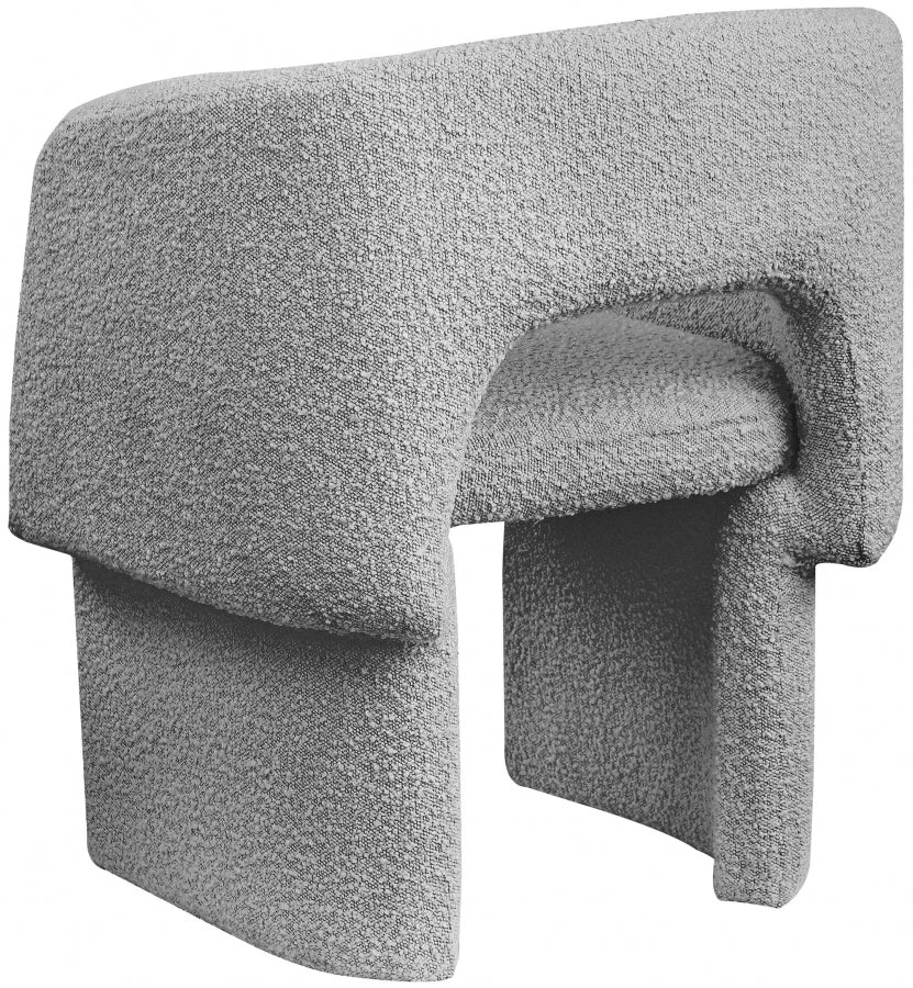 Emmet Boucle Fabric Upholstered Dining Chair / Accent Chair