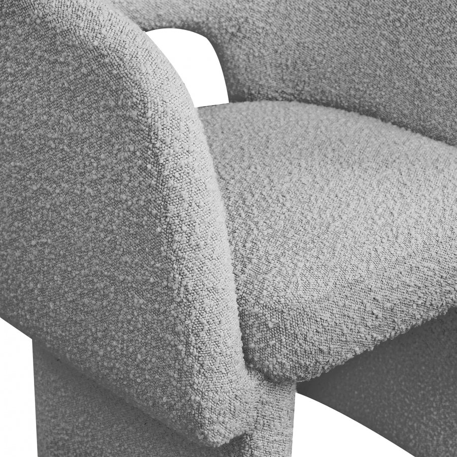 Emmet Boucle Fabric Upholstered Dining Chair / Accent Chair