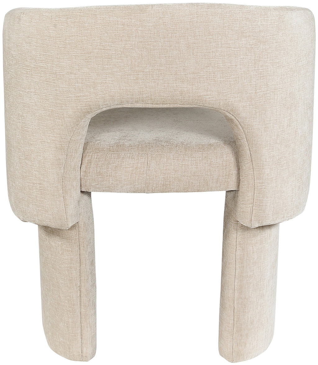 Emmet Chenille Fabric Upholstered Dining Chair / Accent Chair