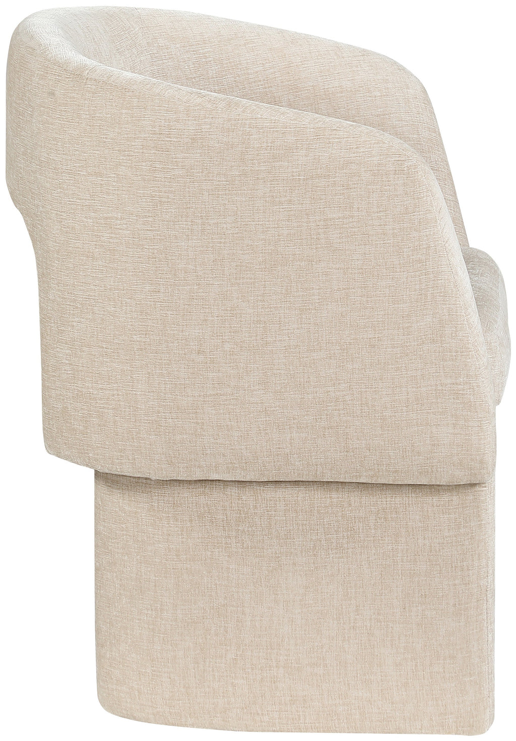 Emmet Chenille Fabric Upholstered Dining Chair / Accent Chair