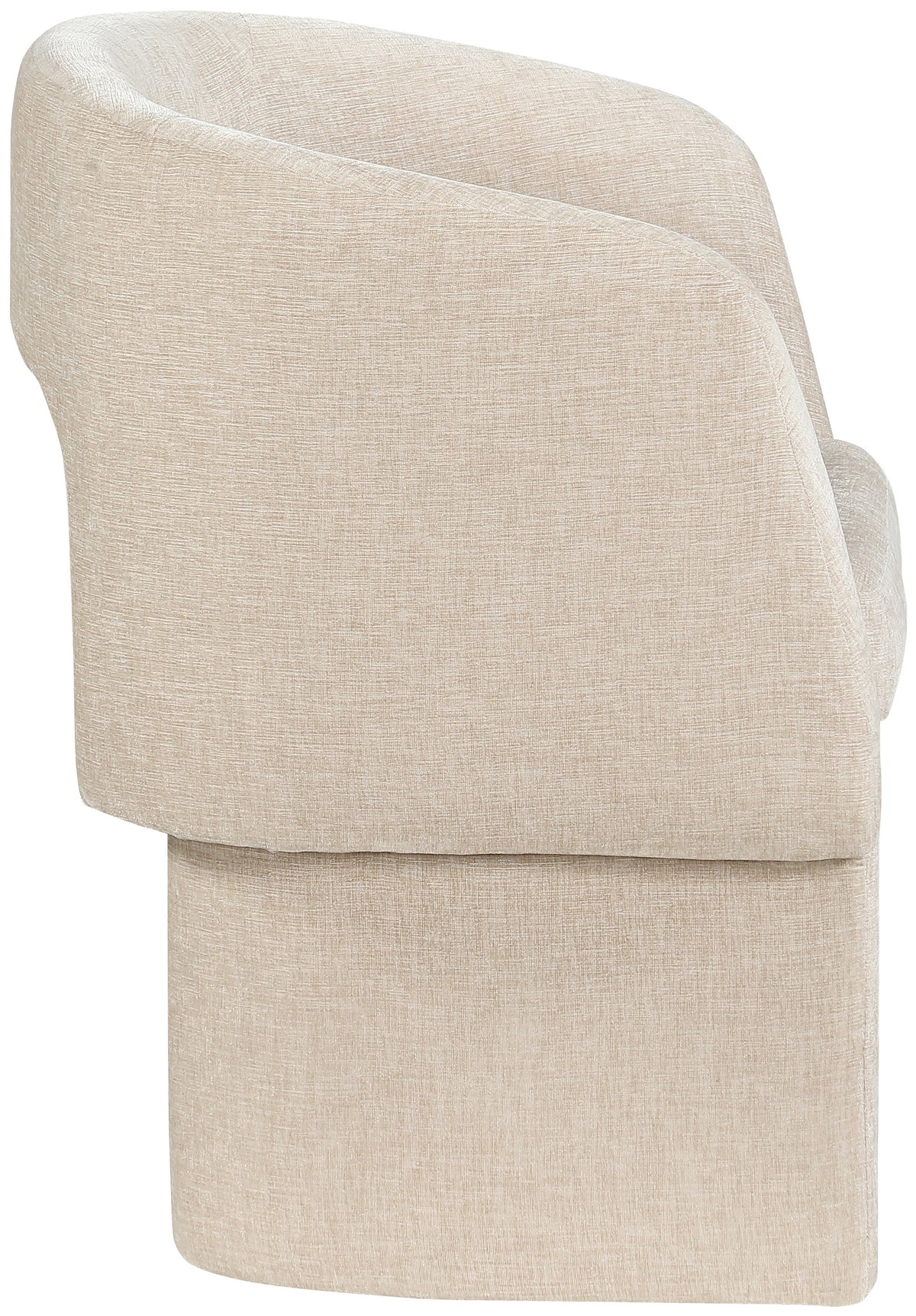 Emmet Chenille Fabric Upholstered Dining Chair / Accent Chair