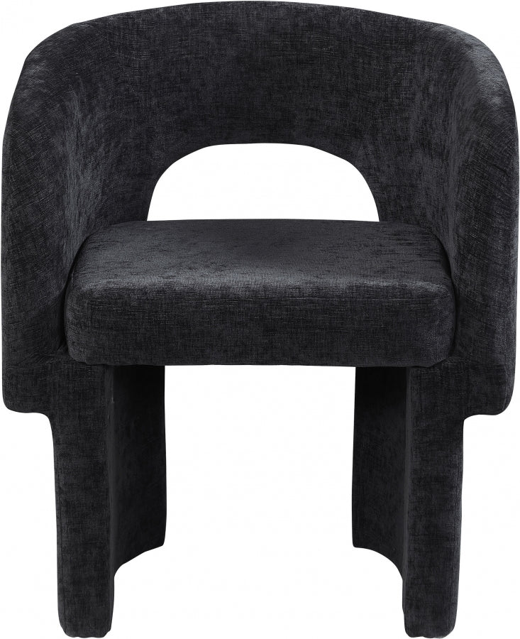 Emmet Chenille Fabric Upholstered Dining Chair / Accent Chair