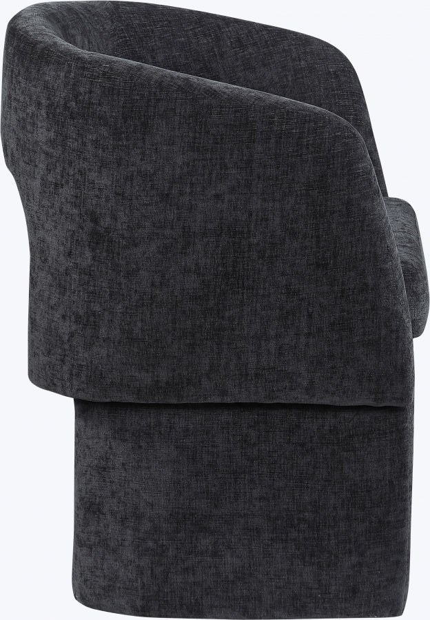 Emmet Chenille Fabric Upholstered Dining Chair / Accent Chair