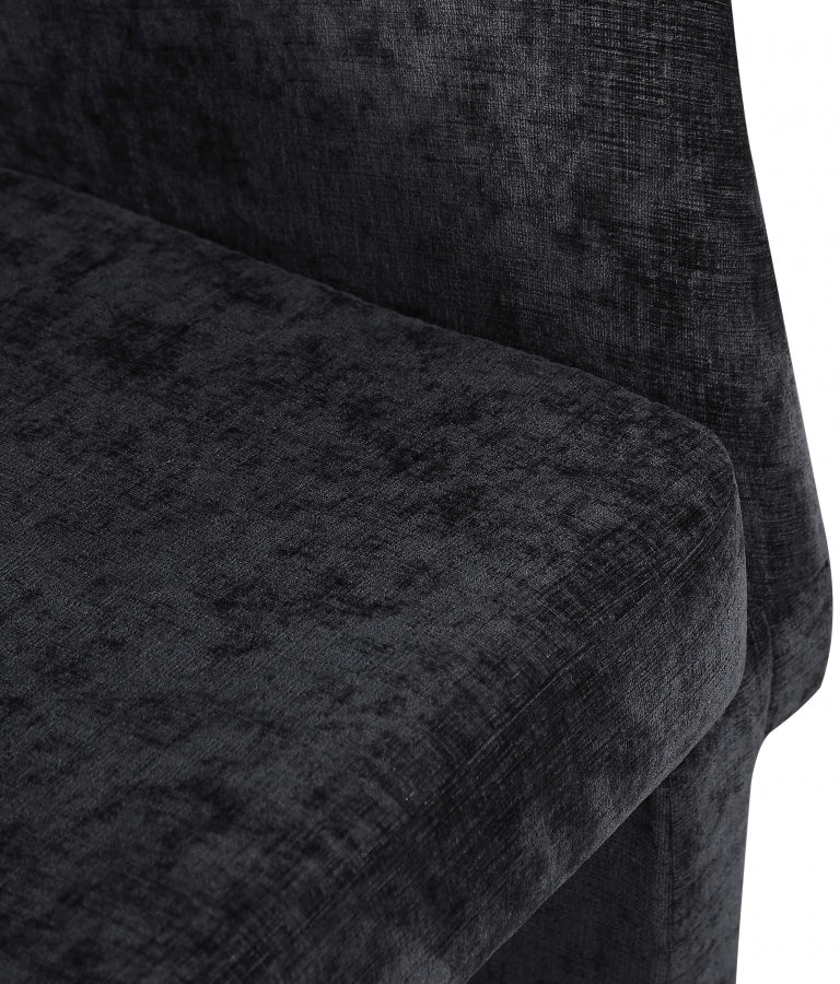 Emmet Chenille Fabric Upholstered Dining Chair / Accent Chair