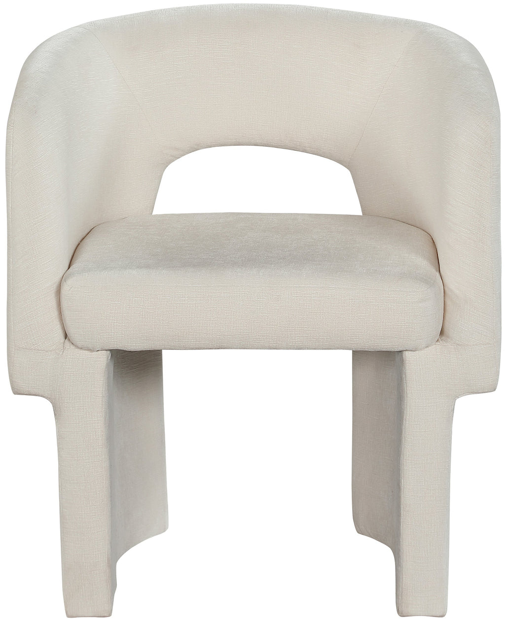 Emmet Chenille Fabric Upholstered Dining Chair / Accent Chair