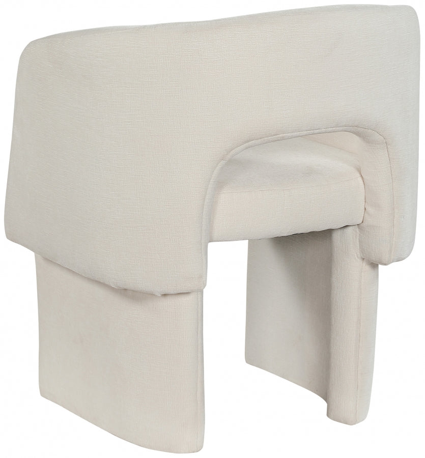 Emmet Chenille Fabric Upholstered Dining Chair / Accent Chair