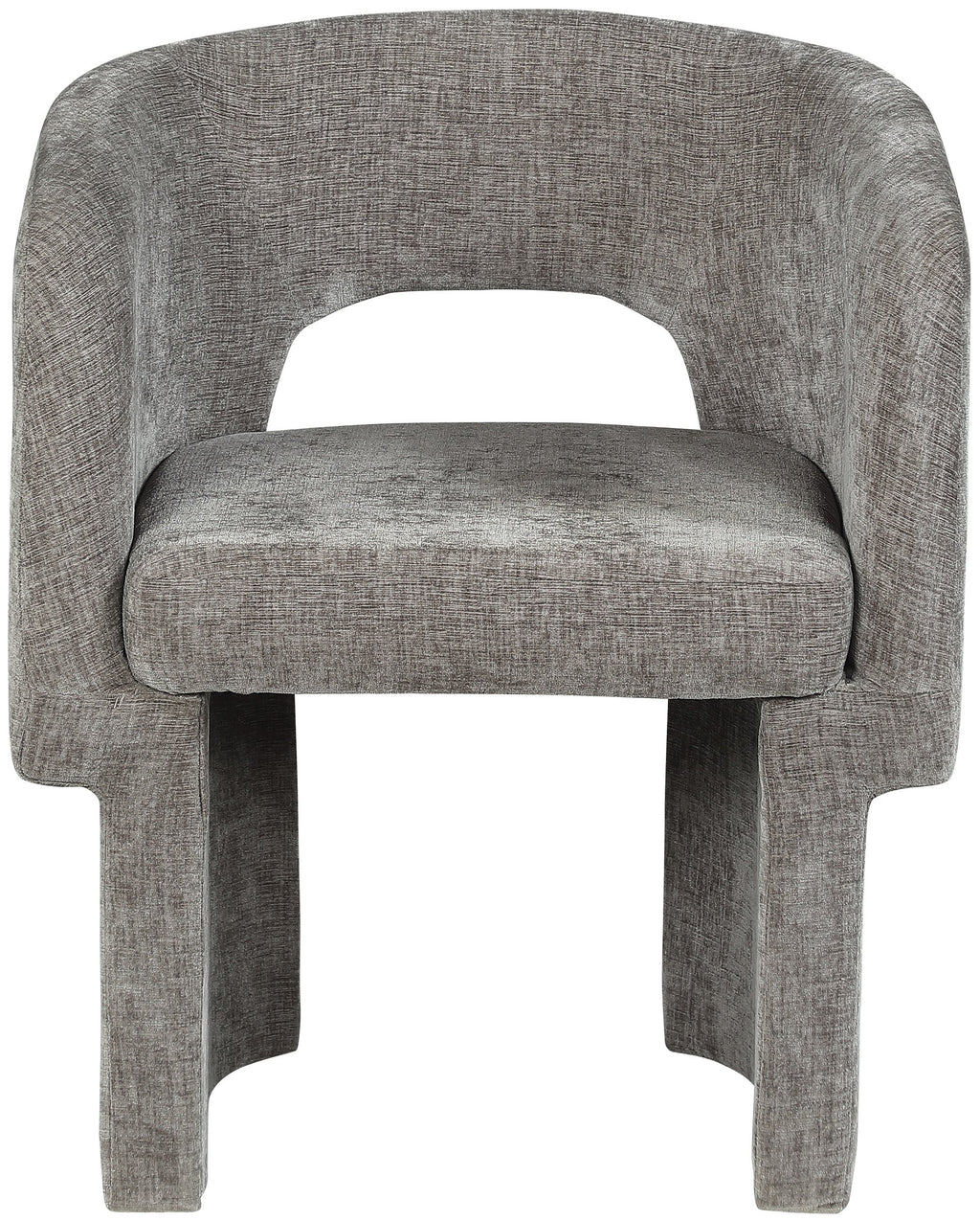 Emmet Chenille Fabric Upholstered Dining Chair / Accent Chair