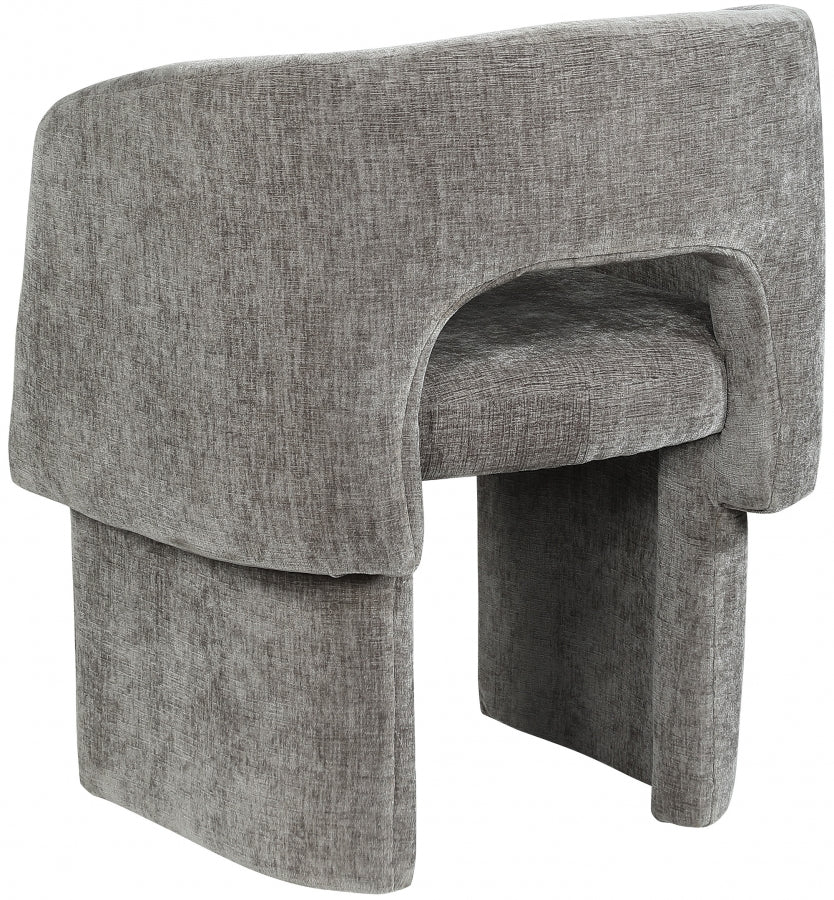 Emmet Chenille Fabric Upholstered Dining Chair / Accent Chair