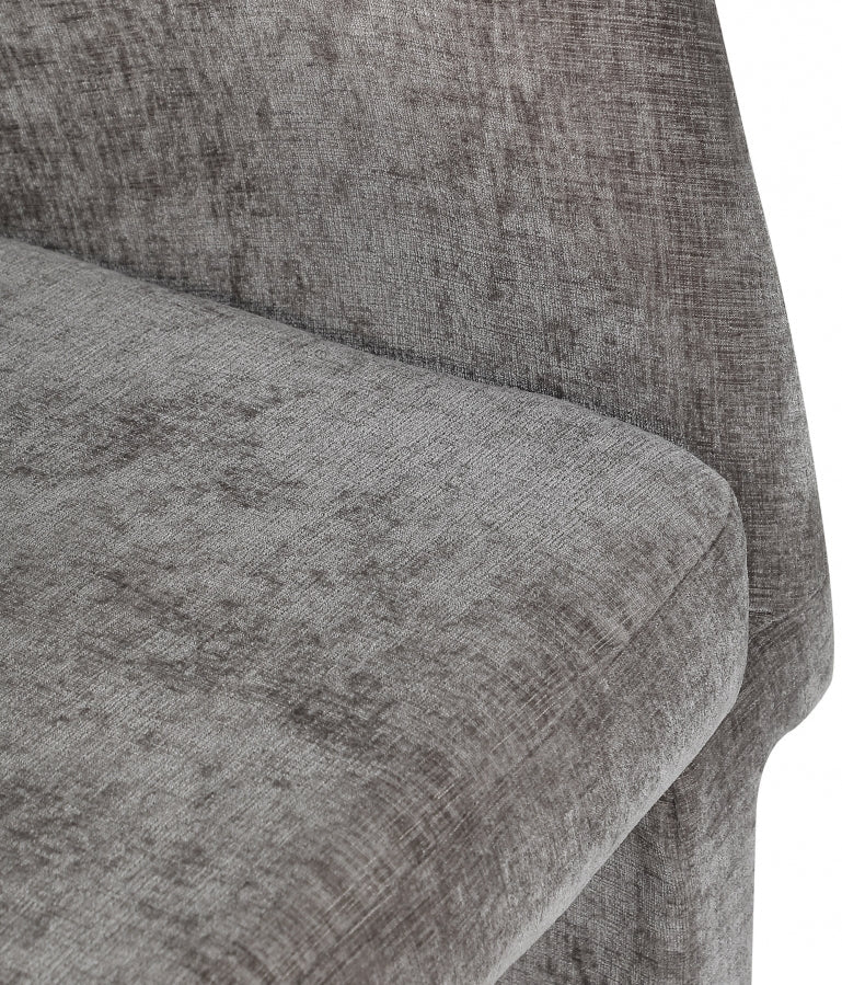 Emmet Chenille Fabric Upholstered Dining Chair / Accent Chair