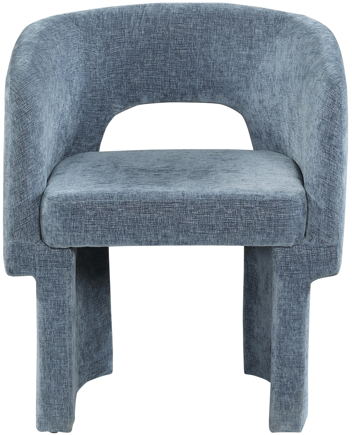 Emmet Chenille Fabric Upholstered Dining Chair / Accent Chair